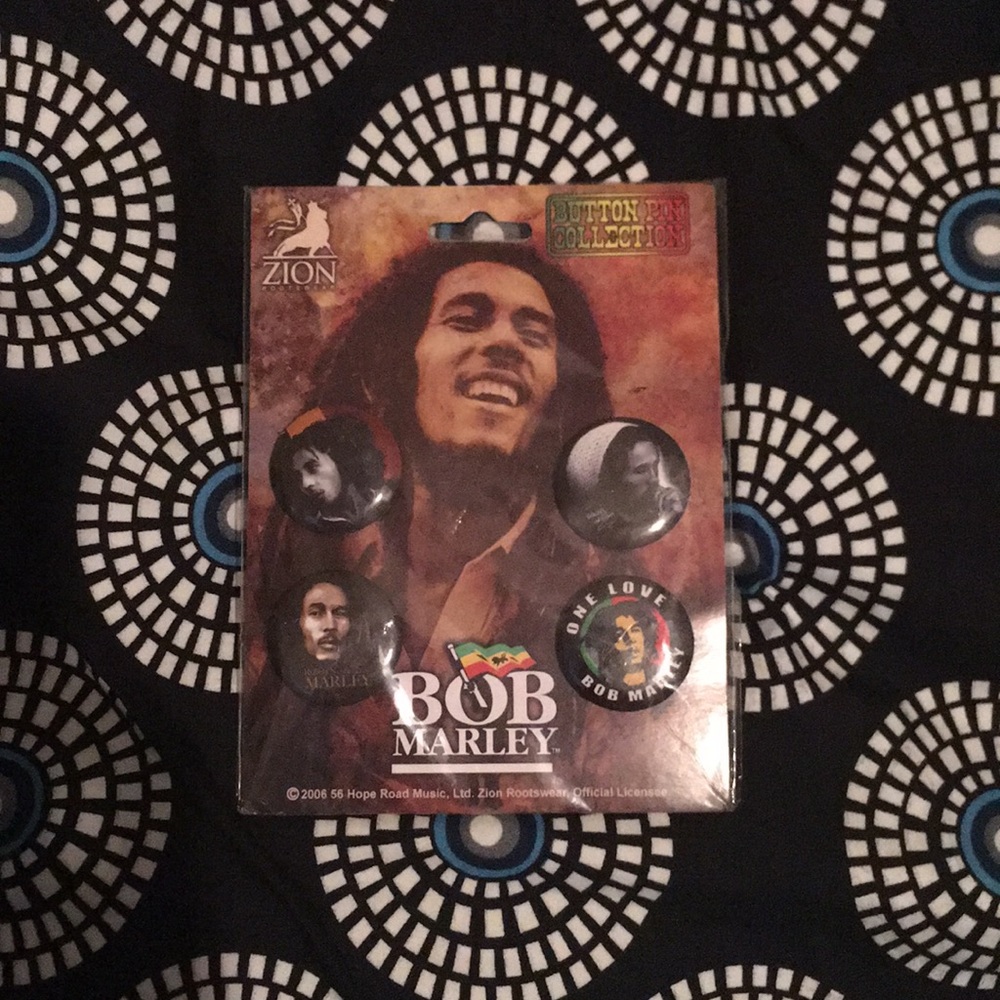 Bob Marley Buttons